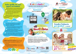 Brochure scuola d'infanzia per genitori e nonni 1